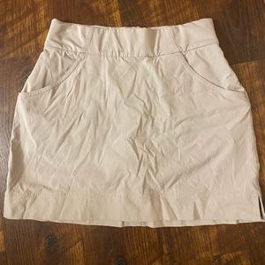 Columbia tan skirt, woman’s S